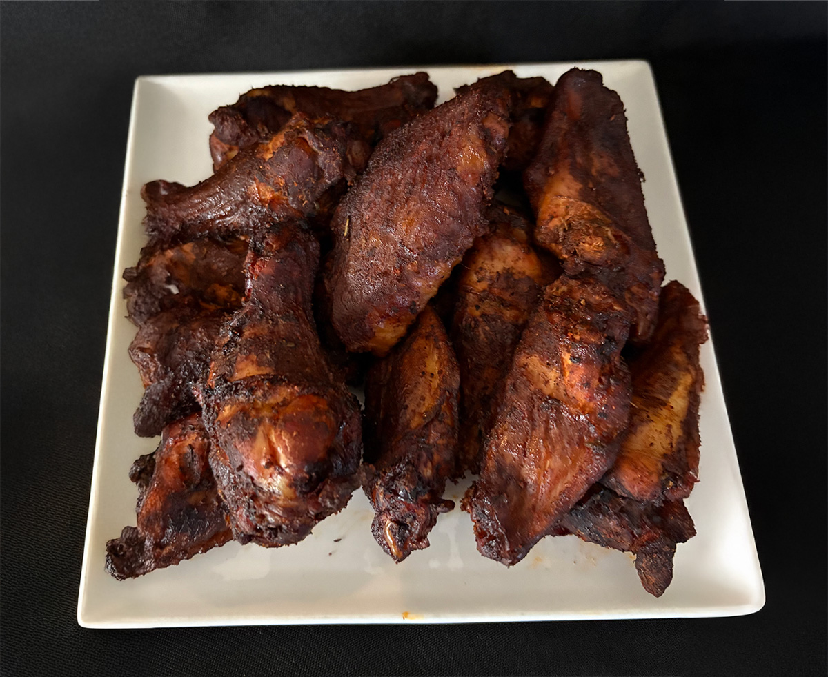 smoked wings big Kyle bbq